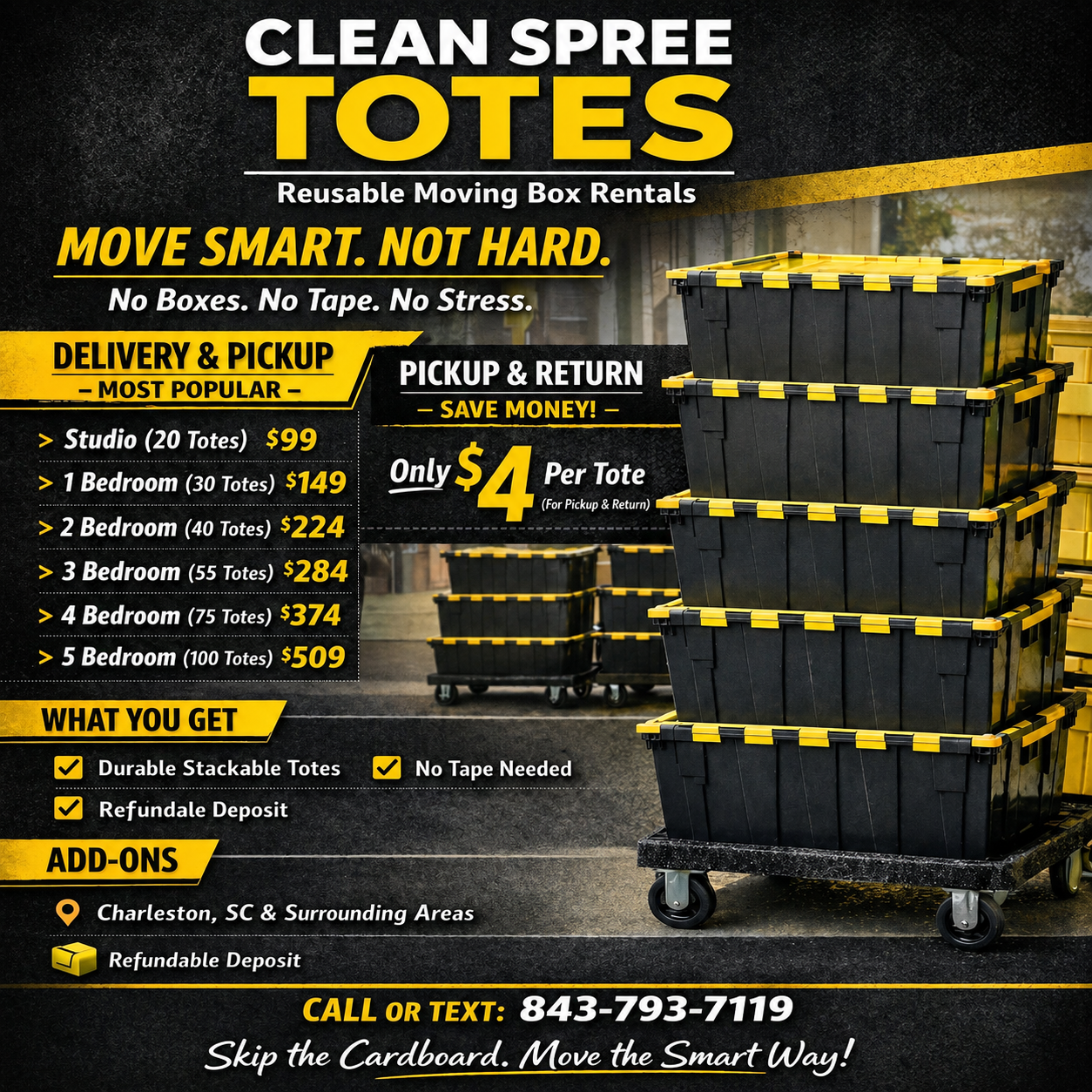Tote Rentals